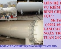 Kiểm định bình chịu áp lực | KIỂM ĐỊNH BÌNH CHỊU ÁP LỰC