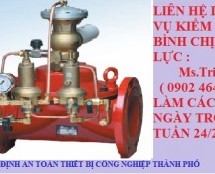 Kiểm định bình chịu áp lực | Quy trình kiểm định bình chịu áp lực