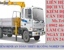 Kiểm định cần trục |KIỂM ĐỊNH CẦN TRỤC | Hướng dẫn sử dụng an toàn cần trục ( cẩu )  trong làm việc