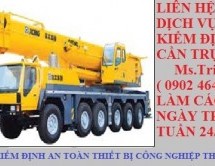 Kiểm định cần trục -KIỂM ĐỊNH CẦN TRỤC | Cần trục bánh lốp hay cẩu bánh lốp được sử dụng rộng rãi trong ngành xây dựng