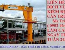 Kiểm định cần trục – KIỂM ĐỊNH CẦN TRỤC | An toàn lao động đối với tài xế xe cần trục – cẩu (bánh lốp, bánh xích)