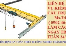 Kiểm định cầu trục – KIỂM ĐỊNH CẦU TRỤC | Cầu trục, thiết bị cầu trục là gì?