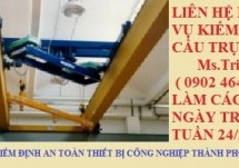 Kiểm định cầu trục – KIỂM ĐỊNH CẦU TRỤC DẦM ĐÔI | Nguyên lý hoạt động cầu trục dầm đôi