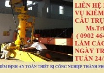 Kiểm định cầu trục | KIỂM ĐỊNH CẦU TRỤC – CỔNG TRỤC – PALANG