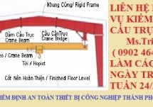 Kiểm định cầu trục – KIỂM ĐỊNH CẦU TRỤC |Một số loại cầu trục thường gặp