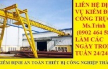 Kiểm định cổng trục – Kiểm Định Cổng Trục, Cầu Trục, Pa-lăng, Tời Nâng Hàng