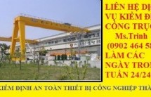 Kiểm định cổng trục – KIỂM ĐỊNH CỔNG TRỤC | Các tai nạn xảy ra khi vận hành thiết bị nâng – cổng trục