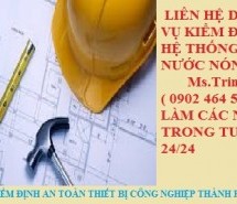 Kiểm định hệ thống dẫn nước nóng | Tư vấn & lắp đặt hệ thống dẫn nước nóng