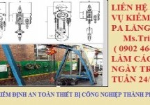 Kiểm định pa lăng – KIỂM ĐỊNH PA LĂNG | Chứng nhận hợp quy và kiểm định kỹ thuật an toàn đối với pa lăng điện