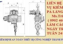 Kiểm định pa lăng – KIỂM ĐỊNH PA LĂNG | Cần trục tháp công dụng và cấu tạo