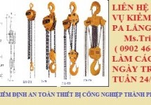 Kiểm định pa lăng – KIỂM ĐỊNH PA LĂNG | KIỂM TRA DẦM CẦU TRỤC