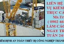 Kiểm định trục cáp – KIỂM ĐỊNH TRỤC CÁP | THIẾT BỊ DỪNG TRONG MÁY VÂN CHUYỂN LÊN CAO