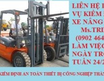 Kiểm định xe nâng – Quy trình kiểm định xe nâng – Chu kỳ kiểm định xe nâng