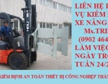 Kiểm định xe nâng | KIỂM ĐỊNH XE NÂNG HÀNG | THIẾT BỊ, DỤNG CỤ PHỤC VỤ KIỂM ĐỊNH