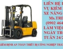 Kiểm định xe nâng |KIỂM ĐỊNH XE NÂNG HÀNG | XỬ LÝ KẾT QUẢ KIỂM ĐỊNH