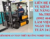 Kiểm định xe nâng |KIỂM ĐỊNH XE NÂNG | Kiểm định thiết bị nâng