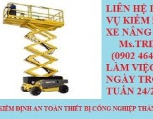 Kiểm định xe nâng |KIỂM ĐỊNH XE NÂNG TỰ HÀNH | Yêu cầu đối với thợ vận hành và kiểm định xe cẩu tự hành