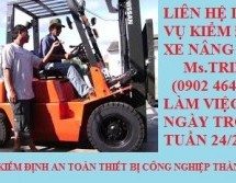 Kiểm định xe nâng – KIỂM ĐỊNH XE NÂNG | QUY ĐỊNH AN TOÀN VẬN HÀNH XE NÂNG