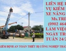 Kiểm định xe nâng |KIỂM ĐỊNH XE NÂNG | TIẾN HÀNH KIỂM ĐỊNH