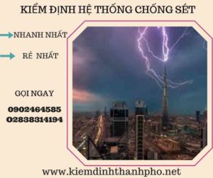 HÌnh ảnh kiểm định hệ thống chống sét