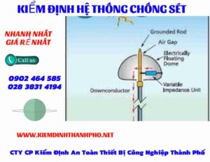 HÌnh ảnh kiểm định hệ thống chống sét