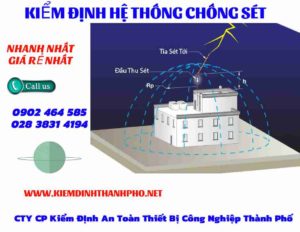 HÌnh ảnh kiểm định hệ thống chống sét