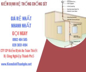 HÌnh ảnh kiểm định hệ thống chống sét