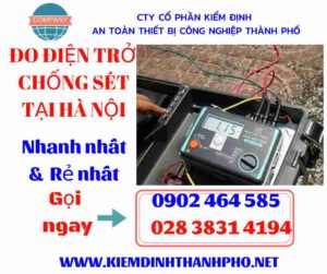 hình ảnh Đo điện trở chống sét tại Hà Nội