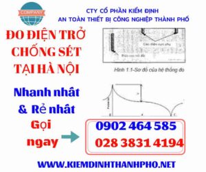 Hình ảnh đo điện trở chống sét tại hà nội