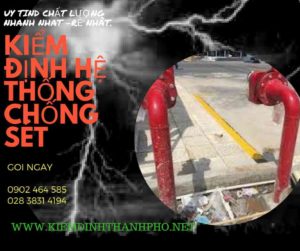 HÌnh ảnh kiểm định hệ thống chống sét