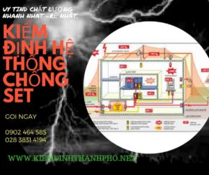 HÌnh ảnh kiểm định hệ thống chống sét