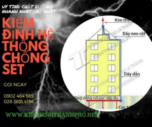 HÌnh ảnh kiểm định hệ thống chống sét