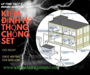 HÌnh ảnh kiểm định hệ thống chống sét