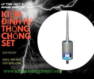 HÌnh ảnh kiểm định hệ thống chống sét