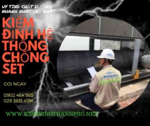 HÌnh ảnh kiểm định hệ thống chống sét