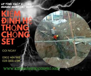 HÌnh ảnh kiểm định hệ thống chống sét