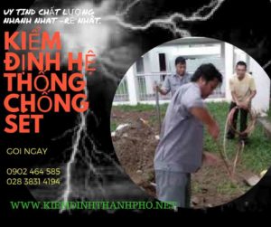 HÌnh ảnh kiểm định hệ thống chống sét