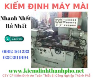  kiểm định máy mài