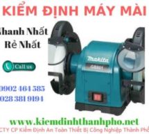 kiểm định máy mài