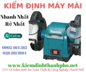  kiểm định máy mài