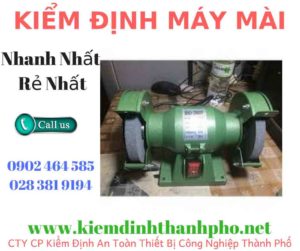 Hình ảnh kiểm định máy mà