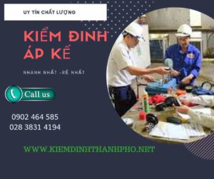 Hình ảnh kiểm định áp kế