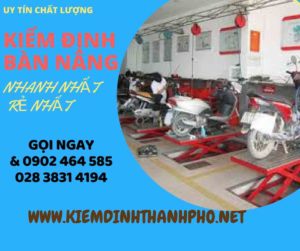 Hình ảnh kiểm định Bàn nâng