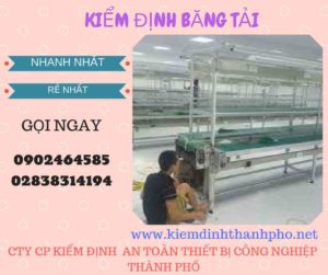 Hình ảnh kiểm định băng tải