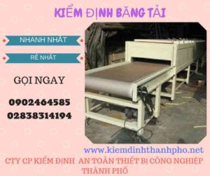 Hình ảnh kiểm định băng tải