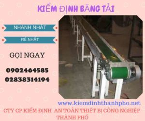 Hình ảnh kiểm định băng tải