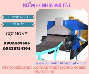 Hình ảnh kiểm định băng tải