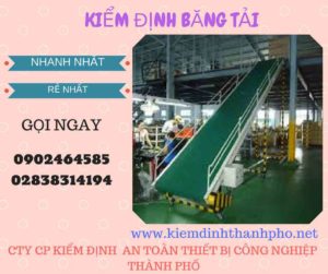 Hình ảnh kiểm định băng tải