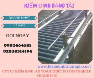 Hình ảnh kiểm định băng tải