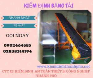 Hình ảnh kiểm định băng tải